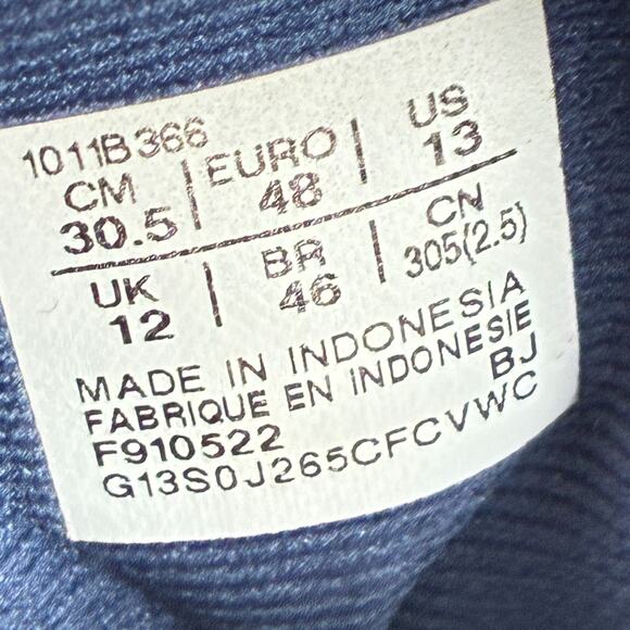 ASICS Gel-Cumulus 24 Blue Orange Running Shoes Sneakers 1011B366 Men’s Size 13 - Picture 10 of 11